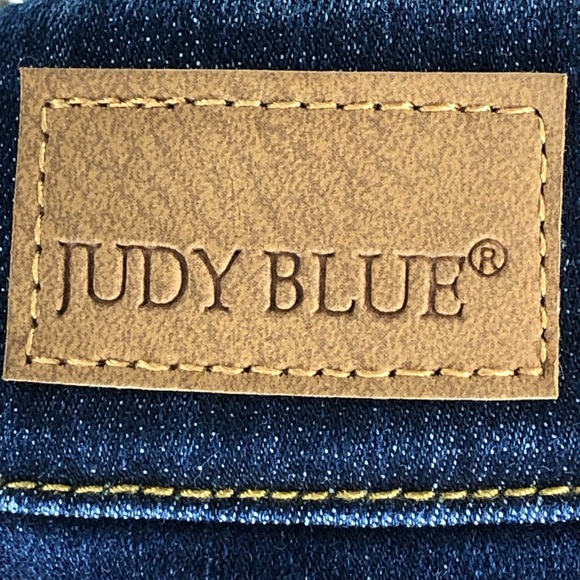 Judy Blue Dark Denim Mid-Rise Skinny Jeggings Size 24W - Picture 3 of 7